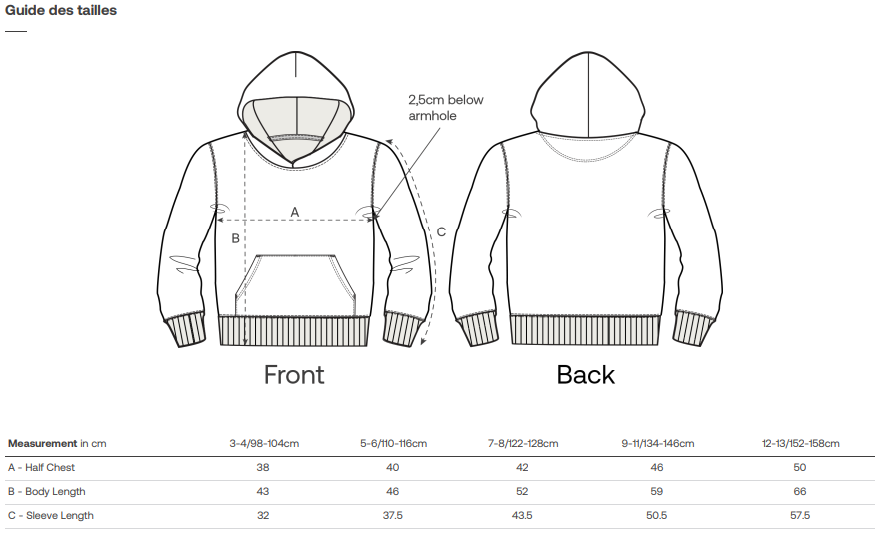 MINI CRUISER 2.0 | Hoodie enfant en coton bio