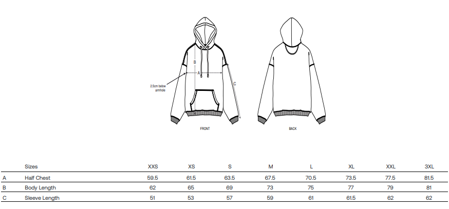 SLAMMER 2.0 | Hoodie épais oversize en coton bio