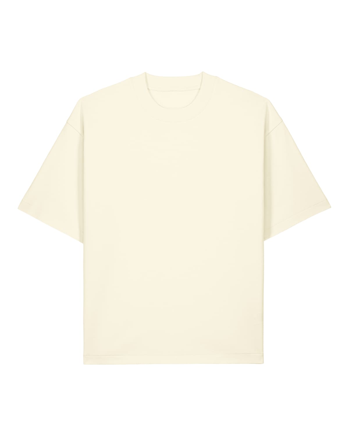 ASHER | T-shirt très épais oversize en coton bio