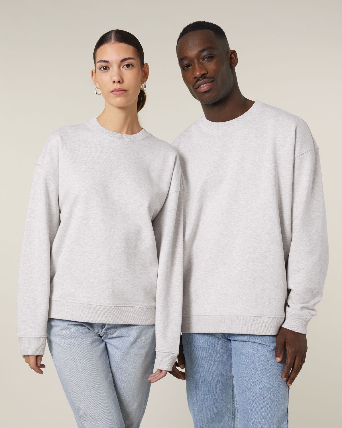 RADDER 2.0 | Sweat-shirt épais oversize en coton bio