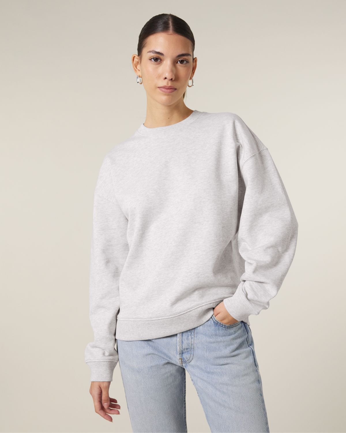 RADDER 2.0 | Sweat-shirt épais oversize en coton bio