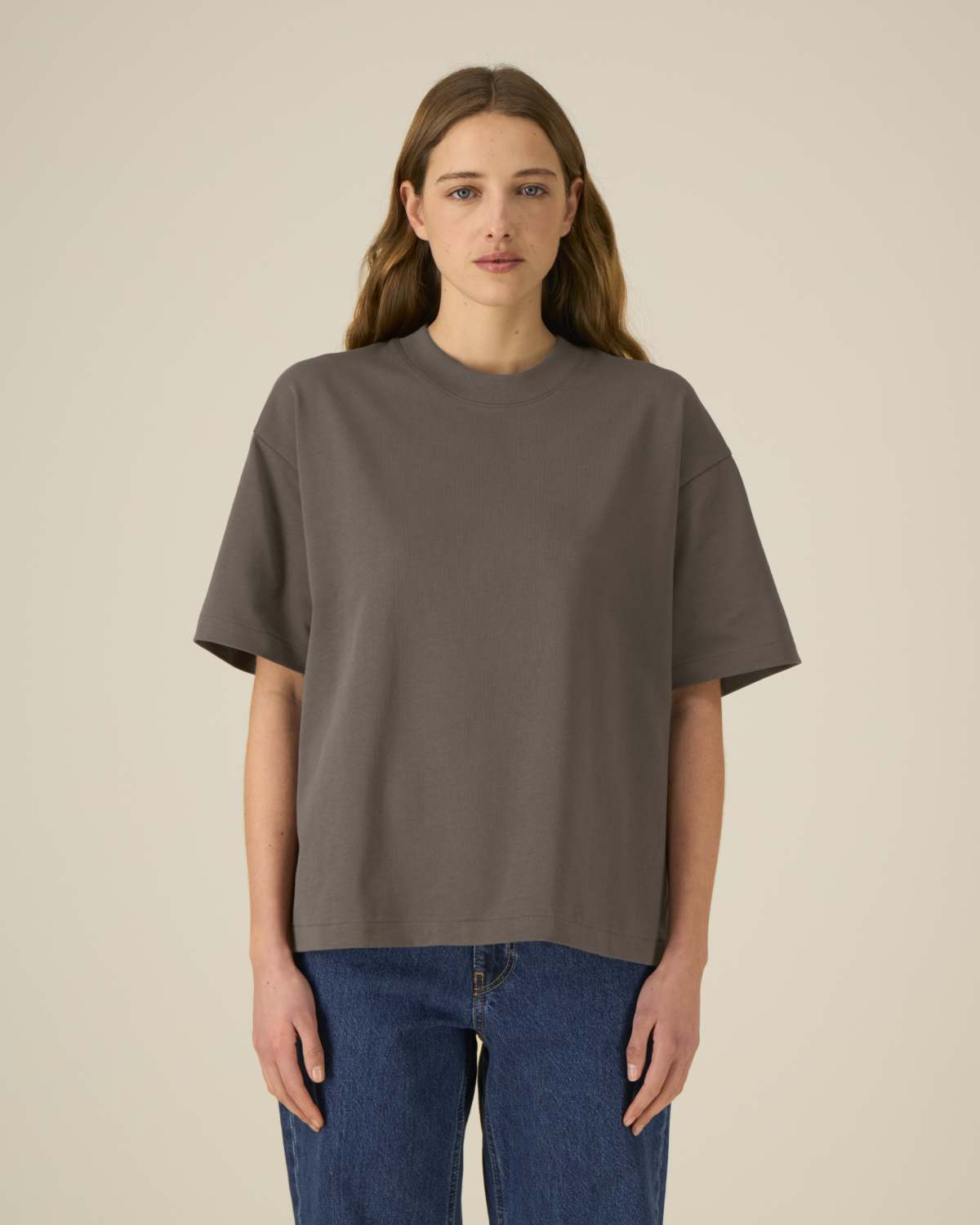 ASHER | T-shirt très épais oversize en coton bio