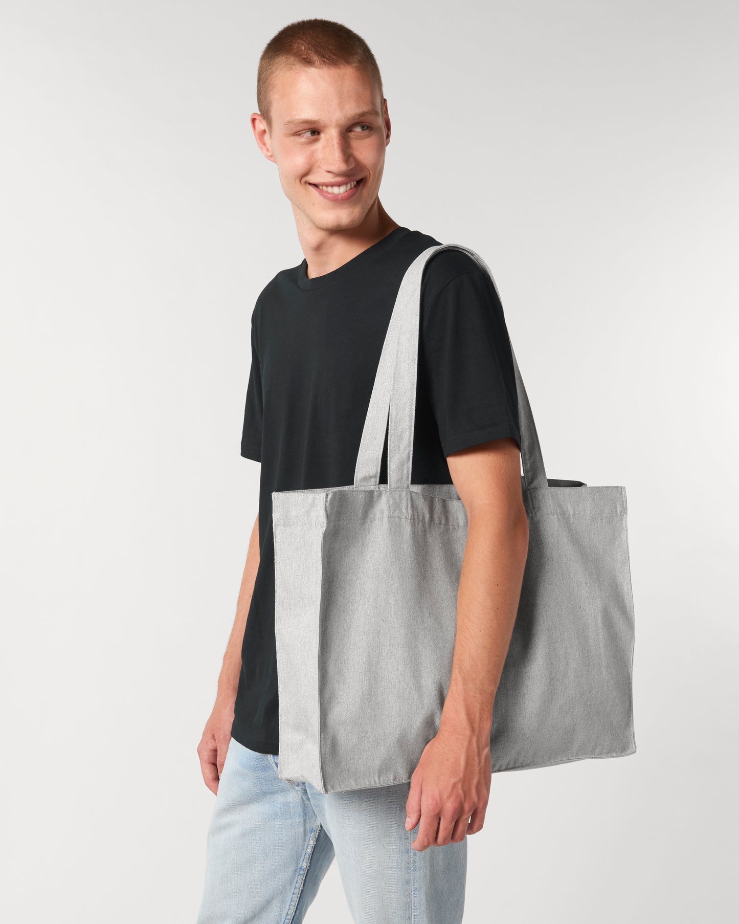 SHOPPING BAG | Cabas épais en coton recyclé