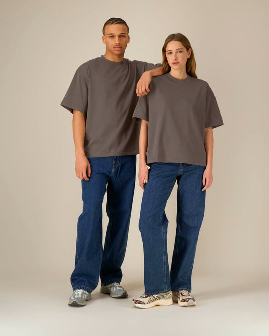 ASHER | T-shirt très épais oversize en coton bio