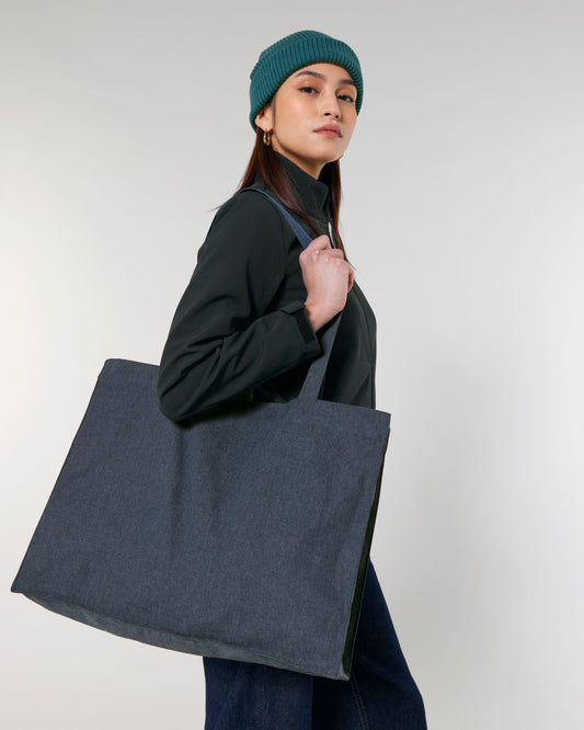 SHOPPING BAG | Cabas épais en coton recyclé